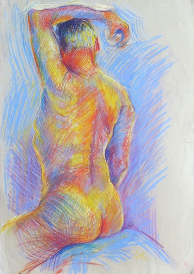 Male Nude Gerald by Gosia Urbanowicz