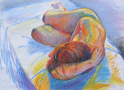 Resting Nude by Gosia Urbanowicz